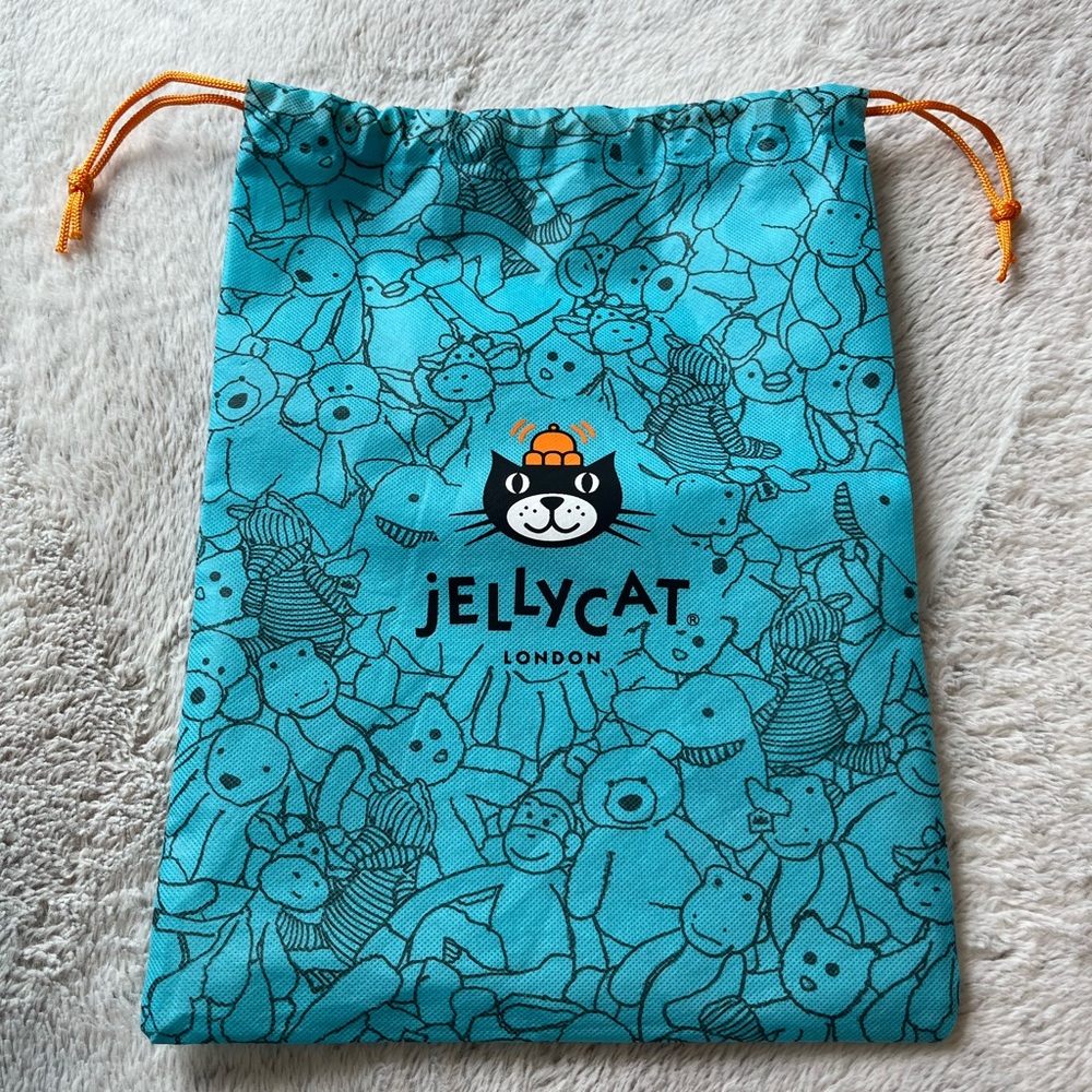 Jellycat London Blue Drawstring Bag